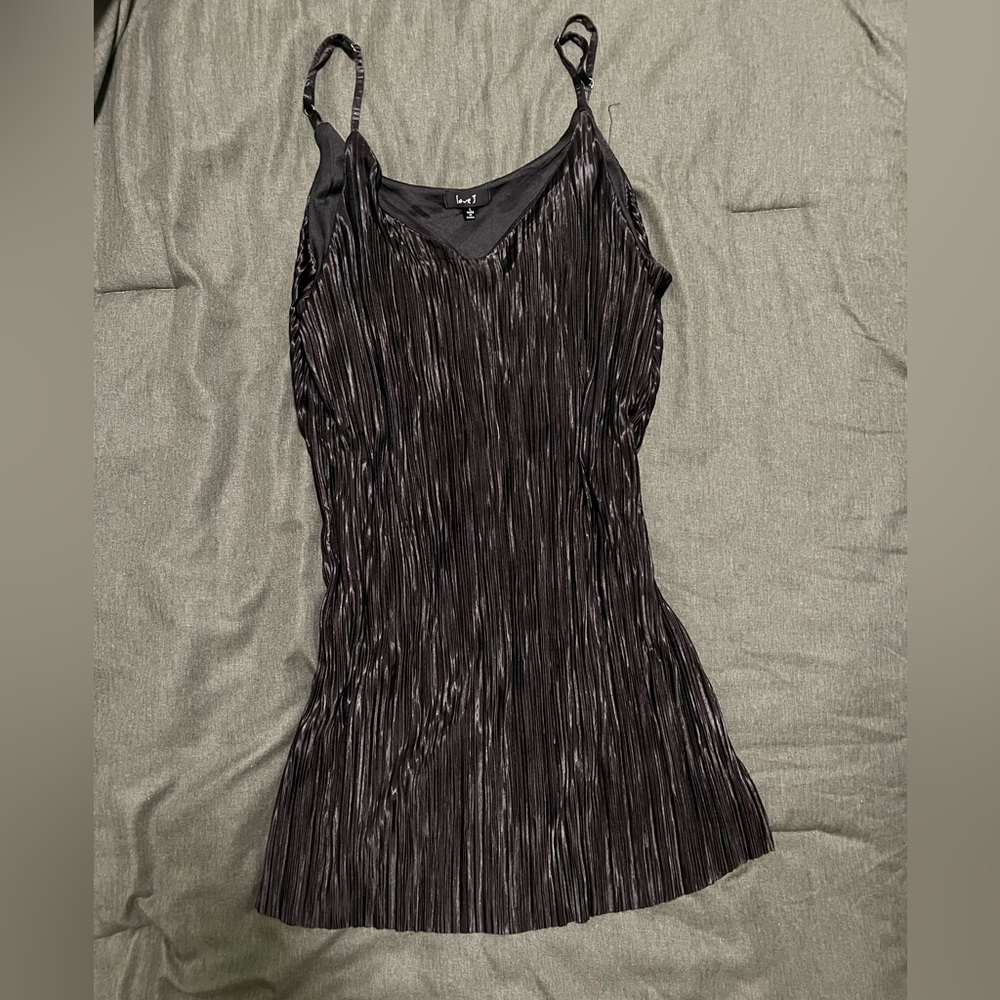 Black Shiny Minidress - Perfect for a New Year’s eve party!